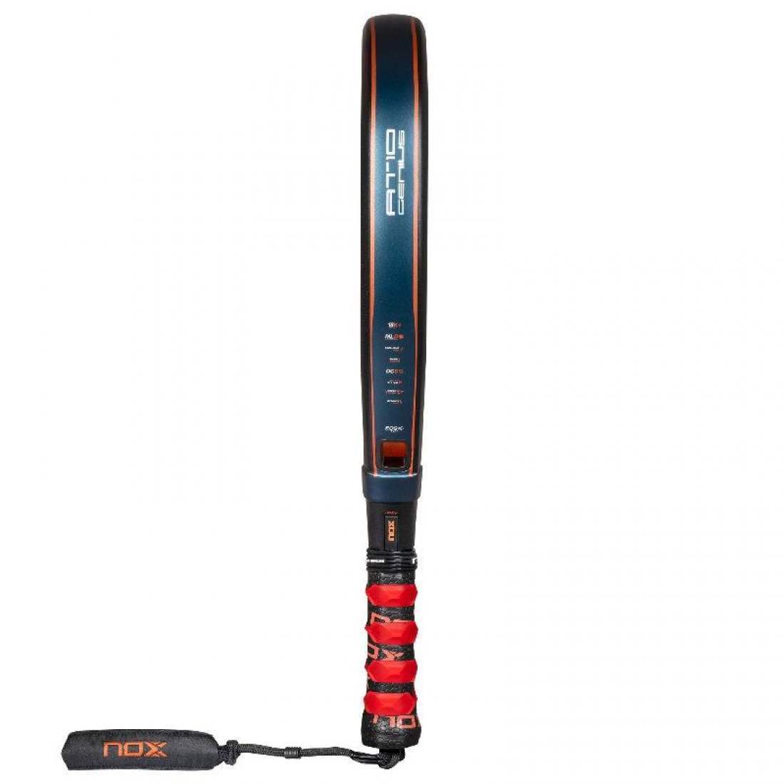 Padel Racket Nox AT10 Attack 18K Alum 2025 by Agustin Tapia